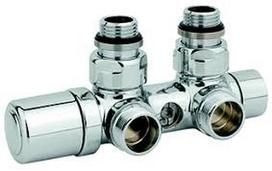 Vožtuvas radiatoriams Carlo Poletti Twinvalve, kombinuotas, radiatoriams, 1/2''