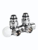 Vožtuvas radiatoriams Carlo Poletti Twinvalve, kombinuotas, radiatoriams, 1/2''
