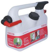 Kanistras Ratioparts, plastikas, 6 l, balta sp.