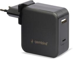 Įkroviklis Gembird NPA-PD60-01, 90 W, 100 - 240 V, 1.5 m