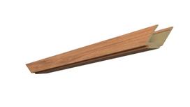 Horizontali durų stakta Domoletti, 60.5 cm x 10 - 14 cm x 1 cm, belgiško ąžuolo sp.