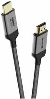 Laidas Swissten 75501102 HDMI 2.1 Male (vyriška), HDMI Male (vyriška), 2 m, juoda sp./pilka sp.