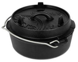 Katilas Petromax Dutch Ovens, ketus, 25 cm, 1.6 l, juoda sp.
