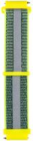 Dirželis Garett Kids, Smartwatch 20mm, geltona sp./žalia sp.