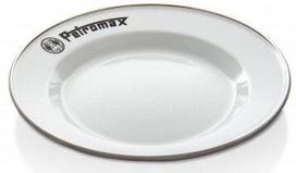 Lėkštė Petromax Enamel Plates, emaliuotas plienas, 22.5 cm, balta sp., 2 vnt.