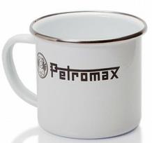Puodelis Petromax Enamel Mug, emaliuotas plienas, 9.9 cm, 0.36 l, balta sp.