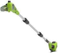 Akumuliatorinė aukštapjovė Greenworks G40PSFK2, 20 cm