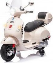 Vaikiškas elektrinis motociklas Milly Mally Vespa GTS Super, balta sp.