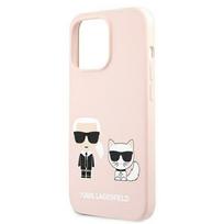 Telefono dėklas Karl Lagerfeld KLHMP13LSSKCI, Apple iPhone 13 Pro, rožinė sp.