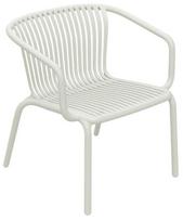 Lauko kėdė Ferne Brene FBRK767-7535C, balta sp., 67 cm x 62.5 cm x 74 cm