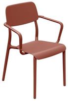 Lauko kėdė Ferne Rimo FRIK658-7600C, raudona sp., 57 cm x 55.5 cm x 84 cm
