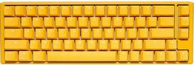 Belaidė žaidimų klaviatūra Ducky One 3 SF One 3 SF Yellow Cherry MX Clear, EN, geltona sp.