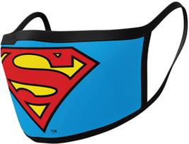 Daugkartinė kaukė Pyramid International DC Comics - Superman, mėlyna sp., 2 vnt.