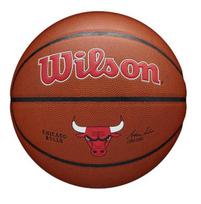 Krepšinio kamuolys Wilson Team Alliance Chicago Bulls, 7 dydis, raudona sp./oranžinė sp.