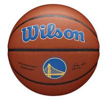 Krepšinio kamuolys Wilson Team Alliance Golden State Warriors, 7 dydis, mėlyna sp./aukso sp./balta sp.