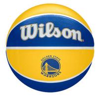 Krepšinio kamuolys Wilson NBA Team Golden State Warriors, 7 dydis, mėlyna sp./geltona sp.