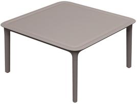 Lauko stalas Ferne Rimo, taupe sp., 77.5 cm x 77.5 cm x 40.5 cm
