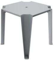 Lauko stalas Ferne Lottie, pilka sp., 77.5 cm x 77.5 cm x 76.5 cm