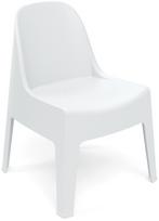 Lauko kėdė Ferne Milane, balta sp., 58 cm x 60 cm x 73.5 cm