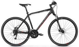 Dviratis kalnų Kross Evado 5.0, 28 ", L rėmas, juoda sp./raudona sp.