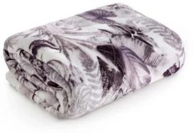 Pledas Davos K184-01, balta sp./violetinė sp., 150 cm x 200 cm