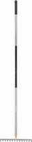 Grėblys universalus Fiskars Ergonomic 1000652, su kotu, 1620 mm, sidabro sp.