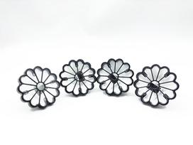 Įsmeigiamas šviestuvas su saulės baterija Domoletti Flower, 0.06W, IP44, skaidri sp.