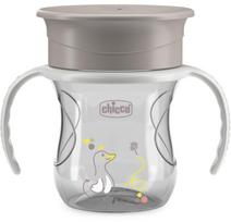 Vaikiškas puodelis Chicco Mix & Match Perferct, 200 ml, 1 m., plastikas, pilka sp.