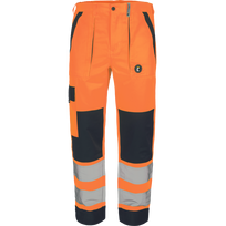 Darbo kelnės vyrams Cerva Max Neo HV, oranžinė sp., 44 dydis
