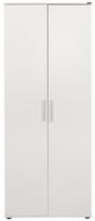 Prieškambario spinta Kalune Design SHC-529-BB-2, balta sp., 76 cm x 36 cm x 187 cm