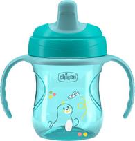 Puodelis su snapeliu Chicco Mix & Match Training, 200 ml, 6+ mėn., plastikas, mėlyna sp.