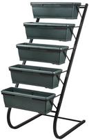 Stovas vazonams Kalune Design RS-001 596BUE9101, plastikinis/metalas, 56 cm x 85 cm, juoda sp.
