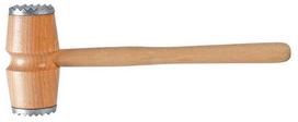 Plaktukas mėsai Eko-drew, 30 cm, nerūdijantysis plienas/mediena