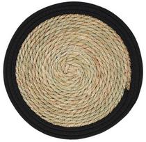 Stalo padėkliukas Ambition Boho, 30 cm x 30 cm x 30 cm, Ruda sp./Juoda sp.