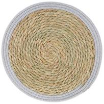 Stalo padėkliukas Ambition Boho, 30 cm x 30 cm x 30 cm, Pilka sp./Rusva sp.