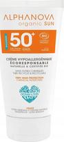 Kremas įdegio priežiūrai kūnui/veidui Alphanova Organic Sun SPF50, 50 g