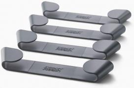Puodų dangčių laikiklis Joseph Joseph CupboardStore, 19.2 cm x 2.2 cm x 3.7 cm, plastikas, pilka sp.