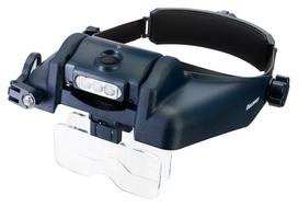 Didinamieji akiniai Discovery Head Magnifier DHD 40, mėlyna sp.