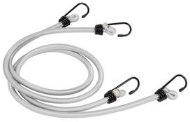 Bagažinių guma Kreator Carrier Straps KRT555101, guma/plienas, pilka sp., 2 vnt.