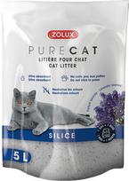 Kačių kraikas Zolux Purecat, silikoninės granulės, 5 l