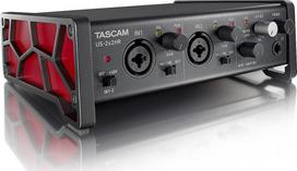 Garso plokštė Tascam US US-2x2HR, juoda sp.