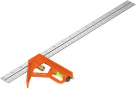 Kampainis Truper Combination Square ECT-16, 410 mm, aliuminis/nerūdijantysis plienas, 45 - 90 °