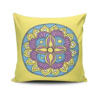 Dekoratyvinės pagalvėlės užvalkalas Mioli Decor MANDALA-09, įvairių spalvų, 43 cm x 43 cm