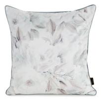 Dekoratyvinės pagalvėlės užvalkalas Velvet 155, balta sp./smėlio sp., 45 cm x 45 cm
