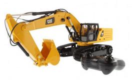 Rc ekskavatorius Carrera CAT 336 37025001, 1:24, juoda sp./geltona sp.