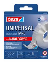 Dvipusė lipni juosta Tesa Universal, dvipusė, 3 m x 30 mm