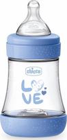 Vaikiška gertuvė Chicco Perfect 5, 150 ml, 0 mėn., mėlyna sp.