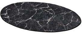 Vonios grindų kilimėlis Foutastic Marble 359CHL4359, juoda sp., 120 cm x 80 cm