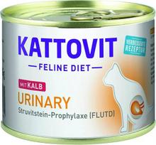 Šlapias kačių maistas Kattovit Feline Diet Urinary, veršiena, 0.185 kg