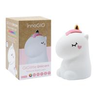 Naktinis šviestuvas InnoGIO Unicorn, balta sp.